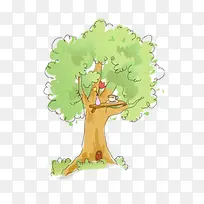 手绘树-空若网 手绘树-空若网