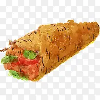 肉夹手卷-空若网 肉夹手卷-空若网