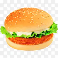 双层鸡堡食物快餐-空若网 双层鸡堡食物快餐-空若网