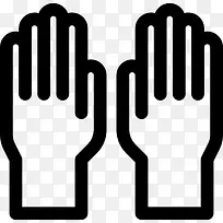 手套图标-空若网 手套图标-空若网