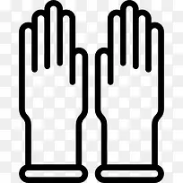 手套图标-空若网 手套图标-空若网