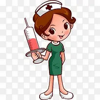 护士png矢量素材-空若网 护士png矢量素材-空若网