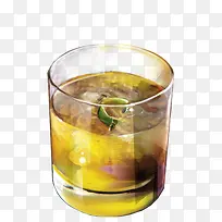 高清手绘水果黄色饮品-空若网 高清手绘水果黄色饮品-空若网