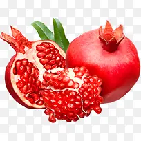 水果植物红色石榴-空若网 水果植物红色石榴-空若网