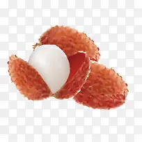 矢量红色荔枝水果-空若网 矢量红色荔枝水果-空若网