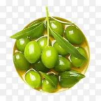 绿色橄榄新鲜水果-空若网 绿色橄榄新鲜水果-空若网
