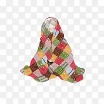 冬日插画-空若网 冬日插画-空若网