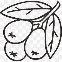 手绘水果png素材-空若网 手绘水果png素材-空若网