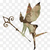 手绘卡通小精灵-空若网 手绘卡通小精灵-空若网