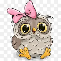 可爱猫头鹰-空若网 可爱猫头鹰-空若网