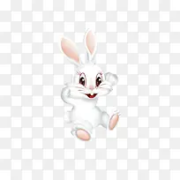 卡通可爱小白兔-空若网 卡通可爱小白兔-空若网