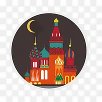 矢量扁平化建筑-空若网 矢量扁平化建筑-空若网