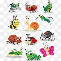 大眼睛昆虫矢量图-空若网 大眼睛昆虫矢量图-空若网