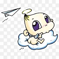 可爱云朵精灵创意-空若网 可爱云朵精灵创意-空若网
