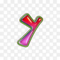 渐变红圆字母y-空若网 渐变红圆字母y-空若网