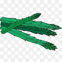 手绘青菜素材-空若网 手绘青菜素材-空若网