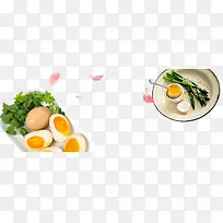 鸡蛋和青菜食物-空若网 鸡蛋和青菜食物-空若网