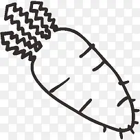 手绘 萝卜 可爱 生活 蔬菜-空若网 手绘 萝卜 可爱 生活 蔬菜-空若网