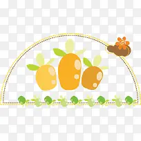 卡通清新可爱萝卜-空若网 卡通清新可爱萝卜-空若网