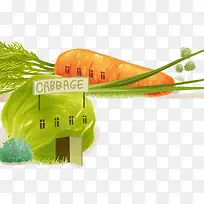 手绘萝卜-空若网 手绘萝卜-空若网