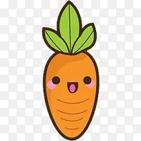 卡通手绘红萝卜可爱-空若网 卡通手绘红萝卜可爱-空若网