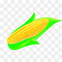手绘可爱玉米装饰-空若网 手绘可爱玉米装饰-空若网