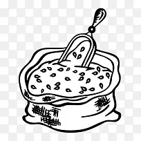 卡通手绘粮食-空若网 卡通手绘粮食-空若网