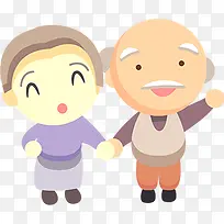 卡通老爷爷-空若网 卡通老爷爷-空若网