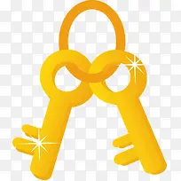 金钥匙矢量素材-空若网 金钥匙矢量素材-空若网