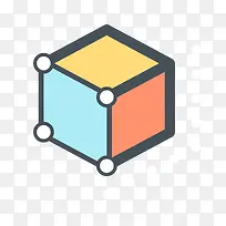矢量立方体点阵素材-空若网 矢量立方体点阵素材-空若网