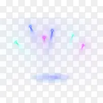 彩色光效元素-空若网 彩色光效元素-空若网