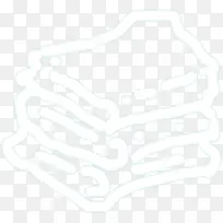 白色毛巾剪影-空若网 白色毛巾剪影-空若网