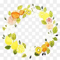水果花环元素-空若网 水果花环元素-空若网