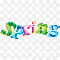 可爱卡通春天字母-空若网 可爱卡通春天字母-空若网