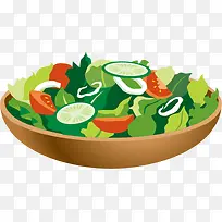蔬菜沙拉PNG矢量素材-空若网 蔬菜沙拉PNG矢量素材-空若网
