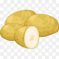 矢量蔬菜土豆-空若网 矢量蔬菜土豆-空若网