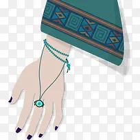 手上的手链-空若网 手上的手链-空若网