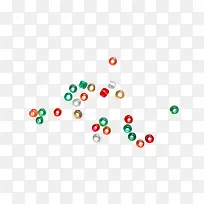 彩色透明圆环-空若网 彩色透明圆环-空若网