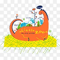 卡通可爱动物园-空若网 卡通可爱动物园-空若网