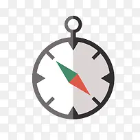 扁平化的矢量怀表-空若网 扁平化的矢量怀表-空若网