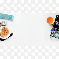 白色简约食物壁纸-空若网 白色简约食物壁纸-空若网