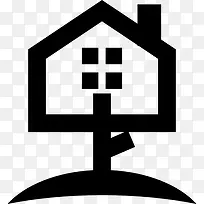 树屋图标-空若网 树屋图标-空若网