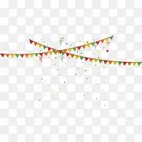 小红旗彩带海报素材-空若网 小红旗彩带海报素材-空若网