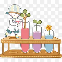 做实验的男孩-空若网 做实验的男孩-空若网