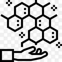 分子图标-空若网 分子图标-空若网