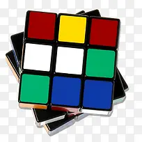 彩色方块魔方-空若网 彩色方块魔方-空若网
