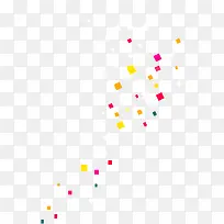 彩色方块梦幻装饰-空若网 彩色方块梦幻装饰-空若网