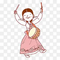 手绘人物-空若网 手绘人物-空若网