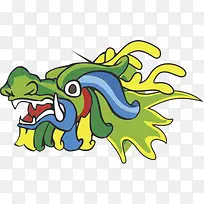 龙头png矢量素材-空若网 龙头png矢量素材-空若网