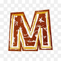 皮革字母m-空若网 皮革字母m-空若网